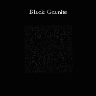 Emerson Monument | Black Granite Sample